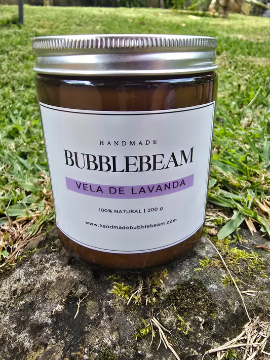 Vela de masaje aromática de lavanda