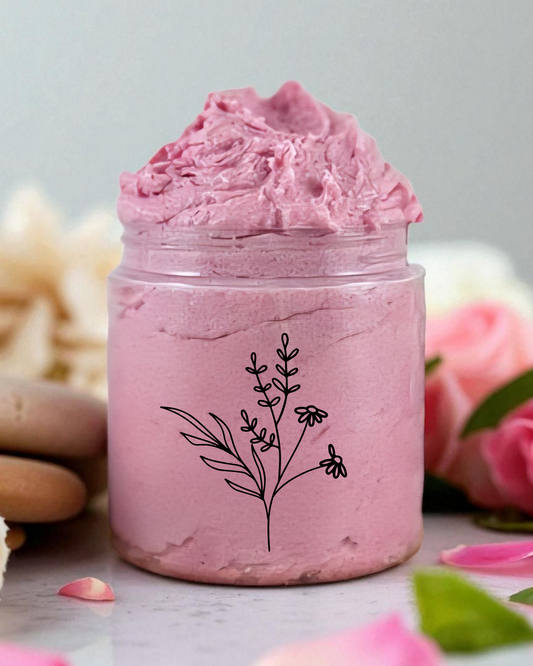 Exfoliante corporal rosas