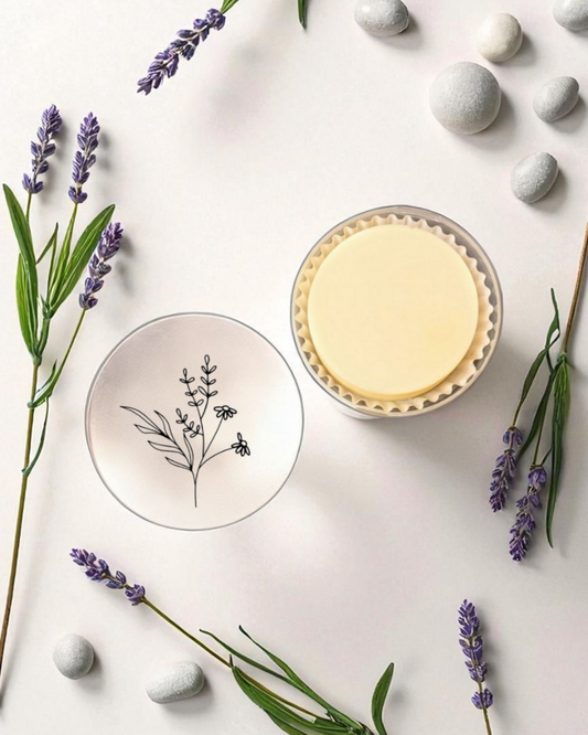 Crema corporal sólida lavanda