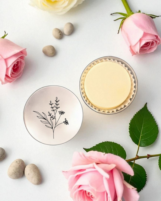 Crema corporal sólida rosas