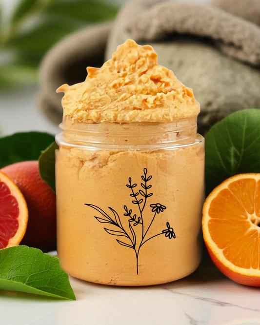 Exfoliante corporal cítrico